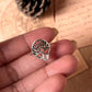 Sterling Silver Ring with Moonstone Tree of Life Design