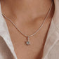 Elegant sunshine moonstone design silver necklace