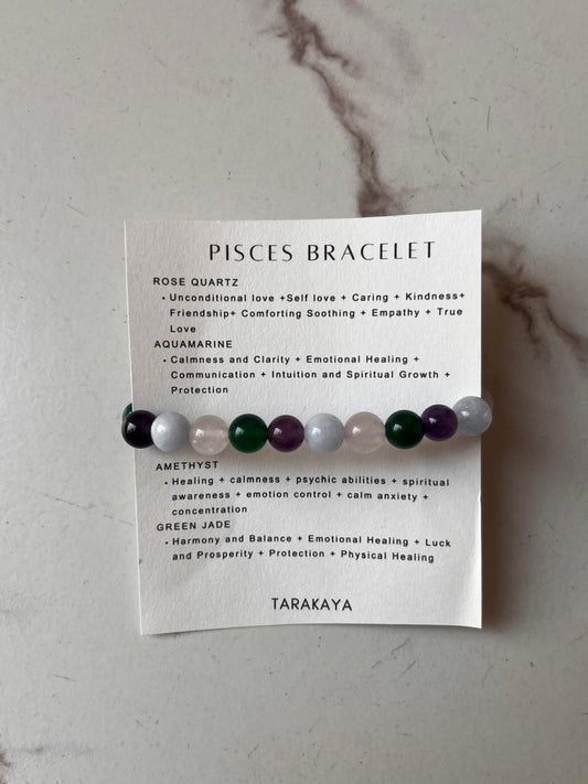 Pisces Bracelet with Amethyst