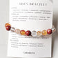 Aries Zodiac 2 Crystal Bracelet