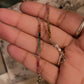 Multi-Colored Tourmaline Crystal Bracelet in AA Quality