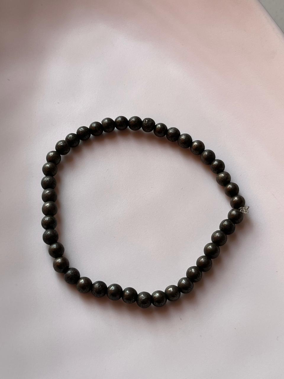 Pyrite Crystal Bracelet for Protection and Clarity