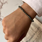 Stylish Pyrite Round Plain 4MM Bracelet for Everyday Wear