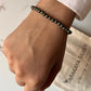 Pyrite Round Plain 4MM Crystal Bracelet for Energy