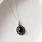 Stylish Black Onyx Antique Silver Pendant for Women