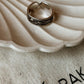 Tribal Wave Rawa Mid / Little Finger Silver Ring