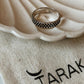 Handcrafted Rawa Silver Ring for Mid or Little Finger