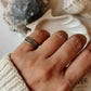 Sterling Silver Flower Garden Ring for Mid or Little Finger