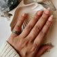 Flower Garden Mid / Little Finger Silver Ring