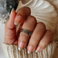 Sterling Silver Zig Zag Ring for Mid or Little Finger