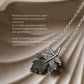 Sterling Silver Maple Leaf Necklace with Invisible Hook