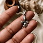 Elegant Fleur De Lis Silver Pendant Necklace