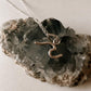 Contemporary Wave Silver Necklace