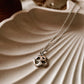 Spiritual Om/Aum Silver Necklace