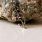 Spiritual Om/Aum Trishul Silver Necklace