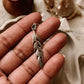 Sterling Silver Feather Necklace