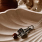 Trishul Damru Rudraksh Silver Necklace