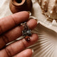 Sterling Silver Trishul Damru Rudraksh Necklace