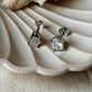 Cz Oval Cut 7MM Statement Silver Studs South Screw