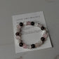 Intention Good Vibes 8MM Natural Crystal Bracelet