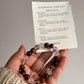 8MM Natural Crystal Bracelet with Happiness and Joy Intention