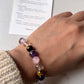 8MM Natural Crystal Bracelet for Happiness and Joy