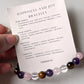 8MM Happiness and Joy Natural Crystal Bracelet for Uplifting Energy
