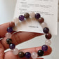 8MM Natural Crystal Bracelet with Love Intention