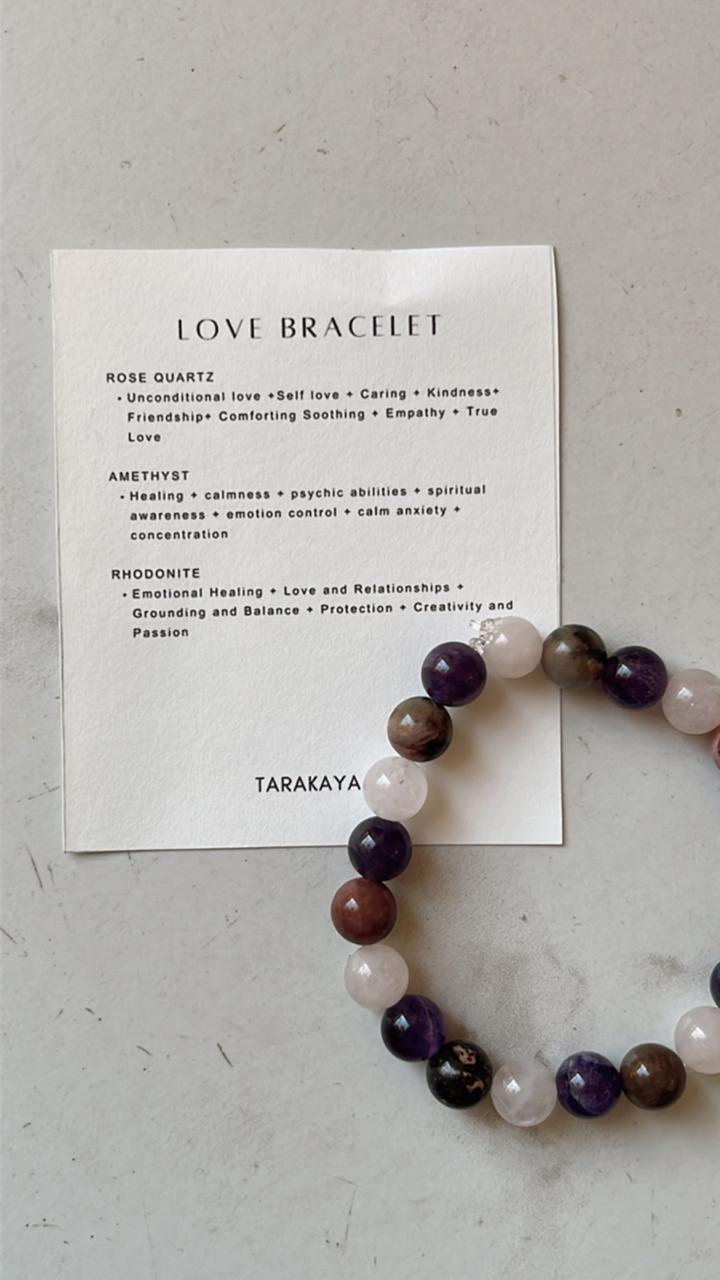8MM Crystal Bracelet for Love Intention