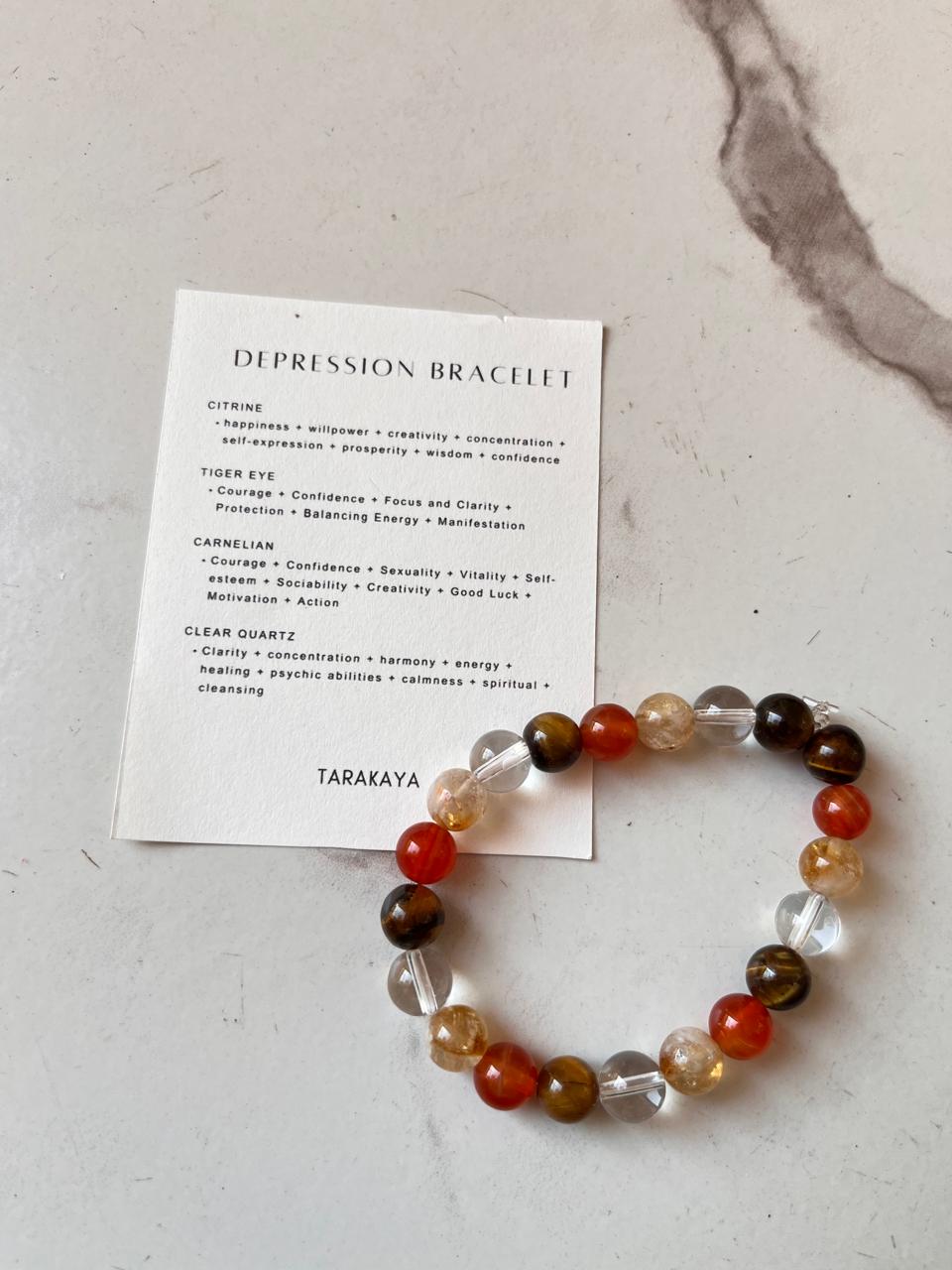 Healing Depression 8MM Natural Crystal Bracelet