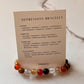 Natural Crystal Depression 8MM Bracelet for Healing