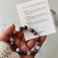 Natural Crystal Relaxation 8MM Bracelet for Calm