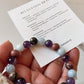 8MM Relaxation Natural Crystal Bracelet for Calmness