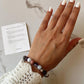 8MM Crystal Bracelet for Stress Relief and Relaxation
