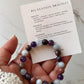 Intention Relaxation 8MM Natural Crystal Bracelet