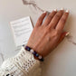 Inner Peace Healing Intention 8MM Crystal Bracelet