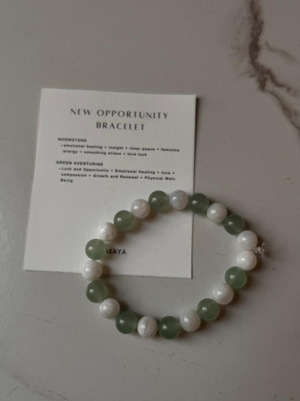 8MM new opportunity natural crystal bracelet