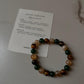 8MM natural crystal bracelet designed for good fortune