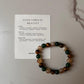 Crystal bracelet with 8MM stones for attracting good fortune