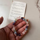 8mm Anxiety Crystal Bracelet with natural healing stones