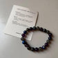 Handmade 8mm Natural Crystal Bracelet to enhance friendship