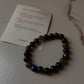 Natural Crystal Bracelet for friendship with 8mm beads