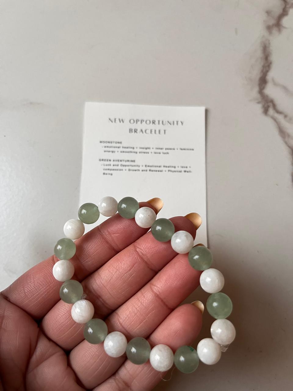 8MM natural crystal bracelet for new opportunities