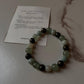 8mm Luck and Finance Crystal Bracelet with energizing stones