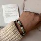 Handmade 8mm Natural Crystal Bracelet to attract luck and wealth