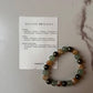 Natural Crystal Bracelet for success with 8mm beads