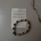 Crystal bracelet with 8MM stones for compassion