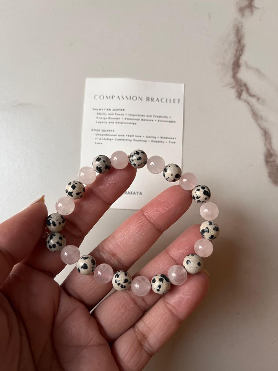 8MM compassion natural crystal bracelet