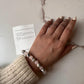 8MM natural crystal bracelet for compassion