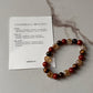 Intention- Confidence 8MM natural crystal bracelet for empowerment